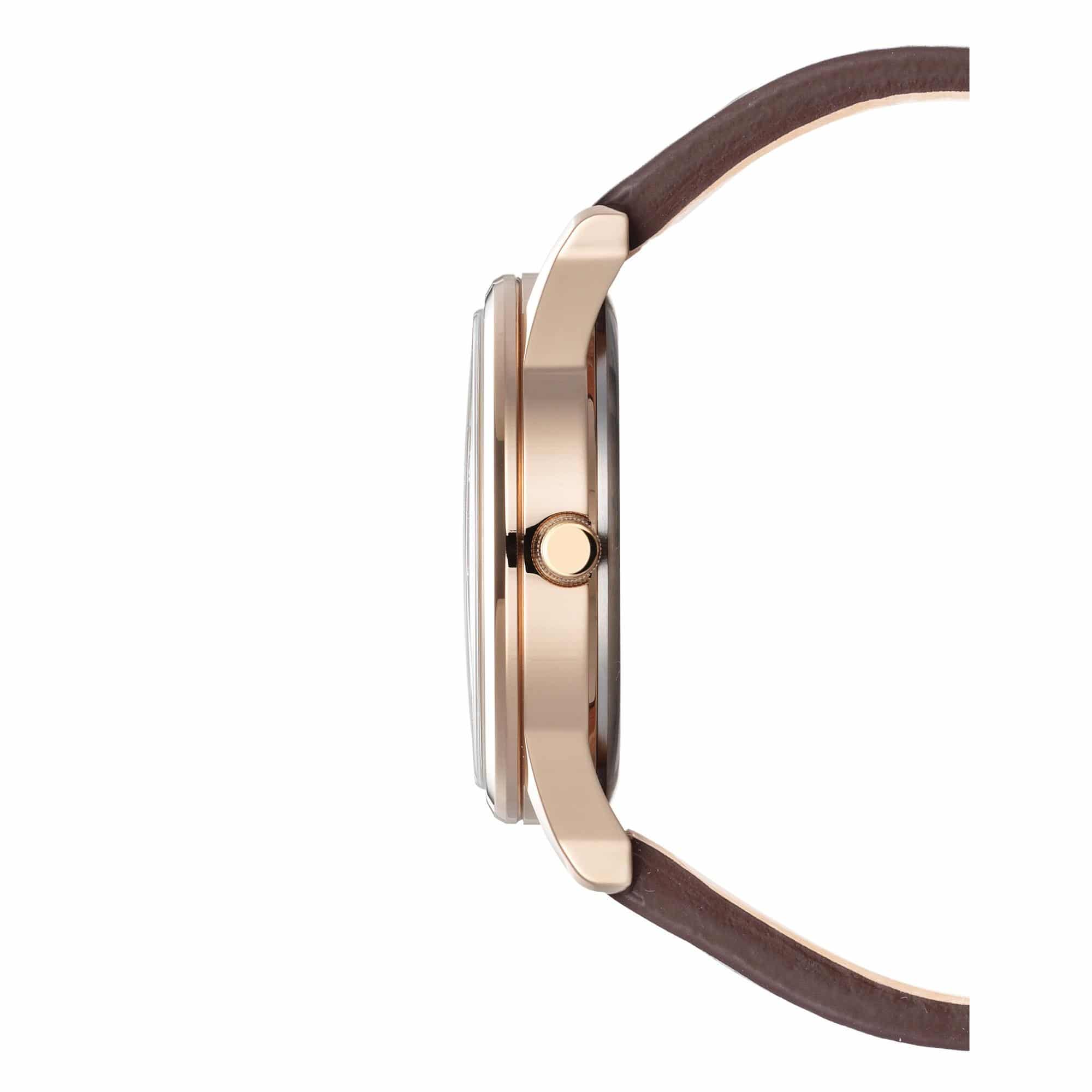Citizen Classic Eco-Drive Herreur – Rosaguldfarvet Stål – Hvid Skive – 40mm – BV1116-12A - Billede 2