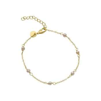 Aqua Dulce PEARLY Armbånd Forgyldt 4103