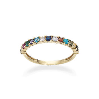 Scrouples 8kt RAINBOW Ring 712133