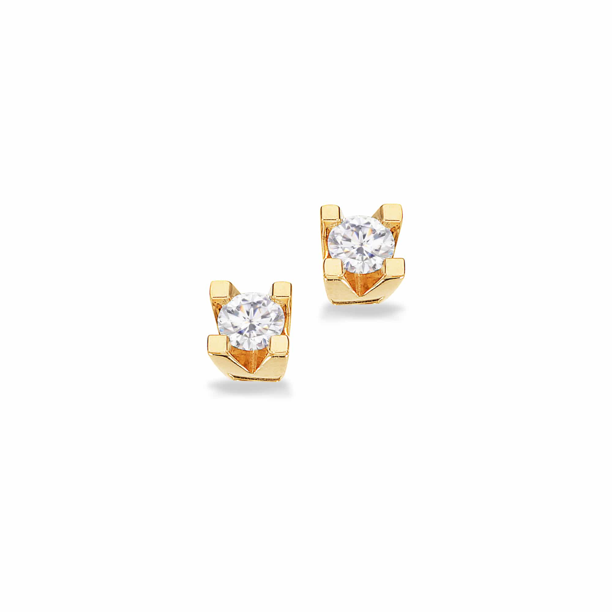 Scrouples Kleopatra Øreringe 14 karat guld 0,20ct diamant 1135,20