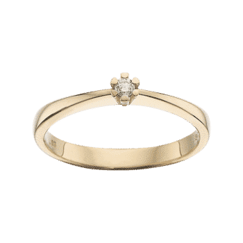 Scrouples VIDA Ring 8 karat guld 0,03ct 7813,03