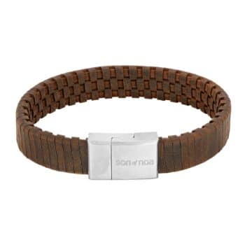 Son of Noa ARMBÅND Brun Læder 80970279221