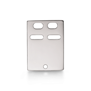 Sølv Vedhæng ID-Plade 14223803