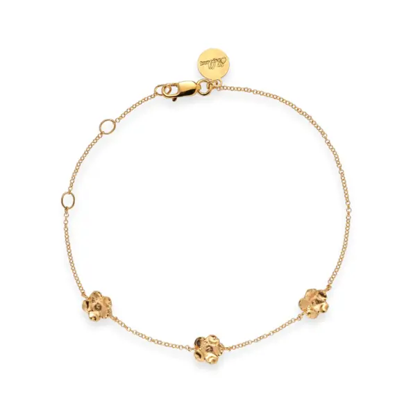 Flora Danica Forglemmigej Armbånd 907.FMN-BR-G