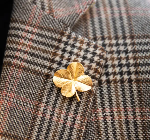 Flora Danica Firkløver Broche 907.FLC-BRO-G