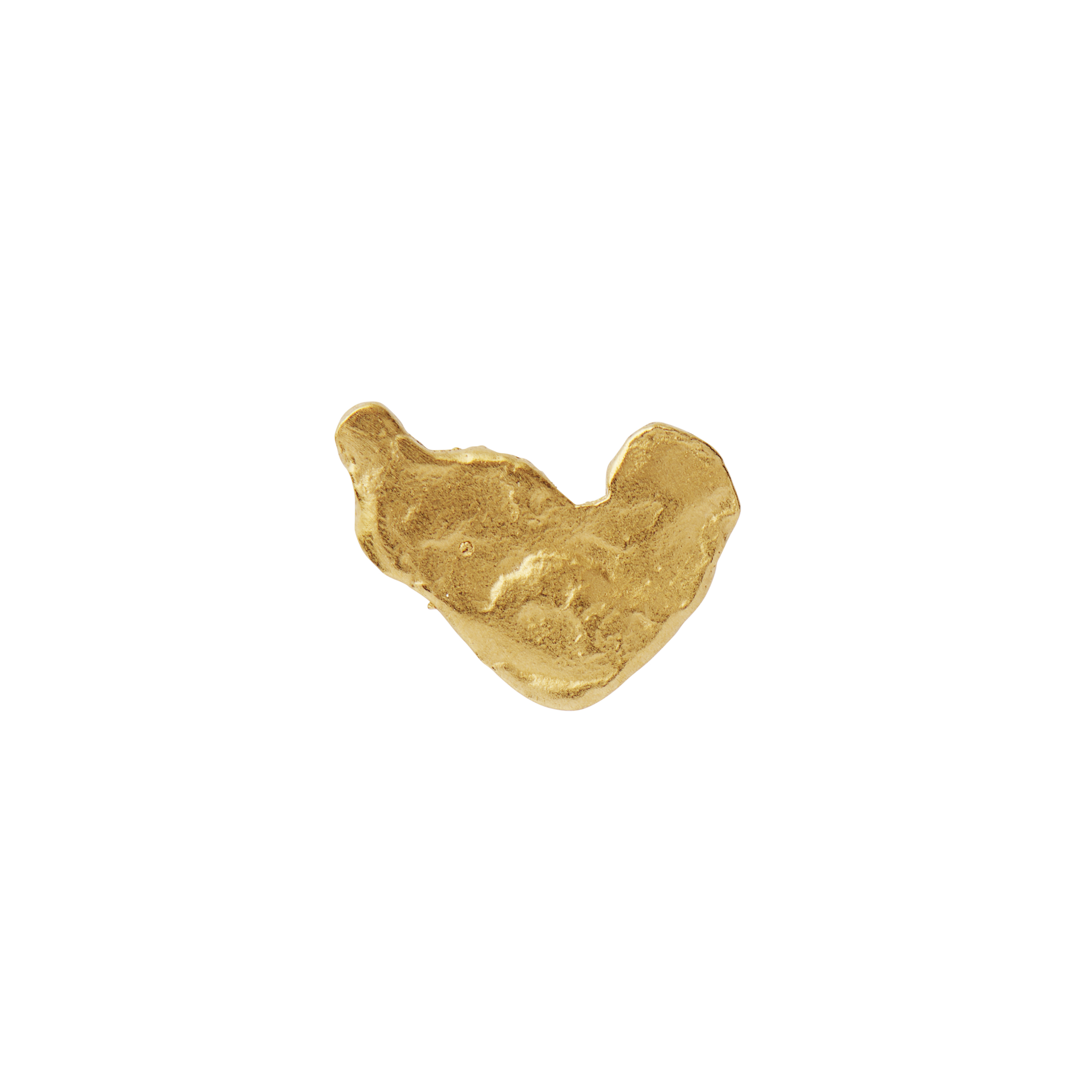 Stine A PETIT GOLD SPLASH DISCO HEART Ørering 1305-02-S