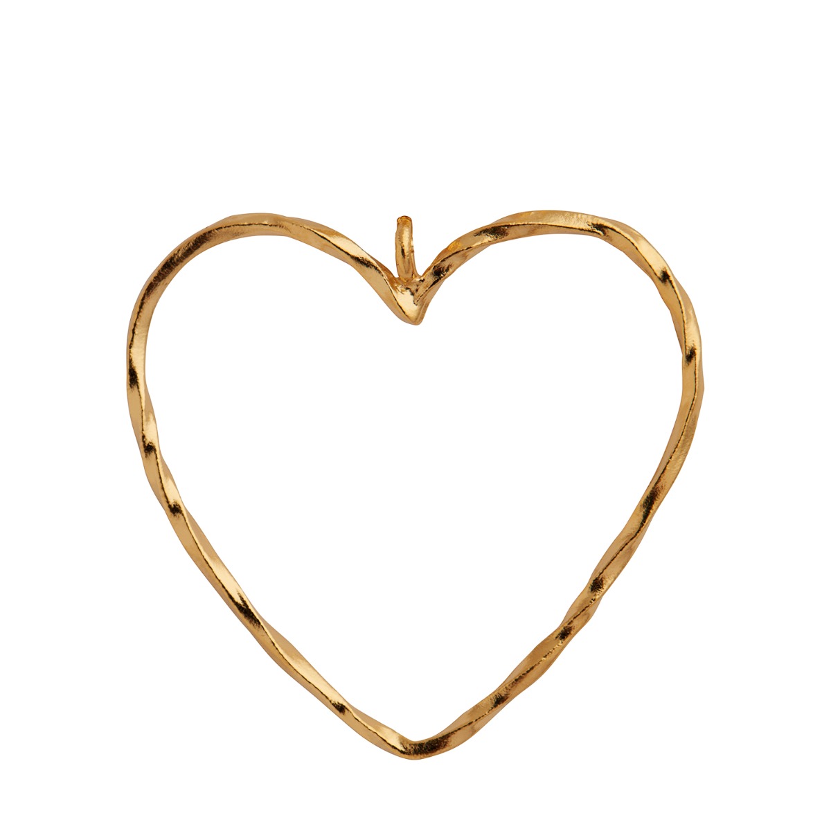 Stine A Funky Heart Vedhæng Forgyldt 5058-02-OS