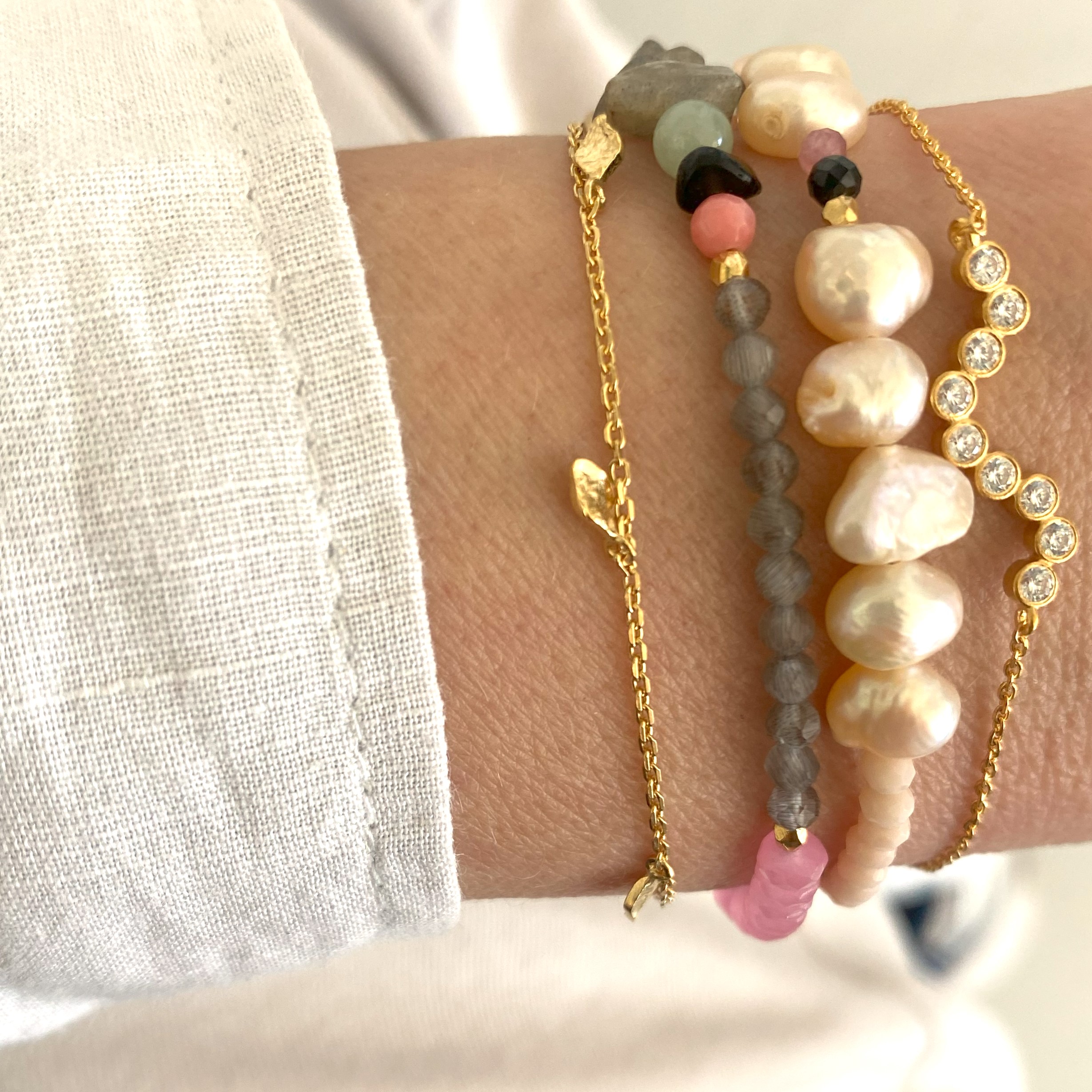Stine A TOUT PETIT ILE DE L'AMOUR Armbånd 3184-02-OS