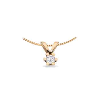 Scrouples Vida diamant vedhæng 0,10 ct 8 kt guld 2813,10