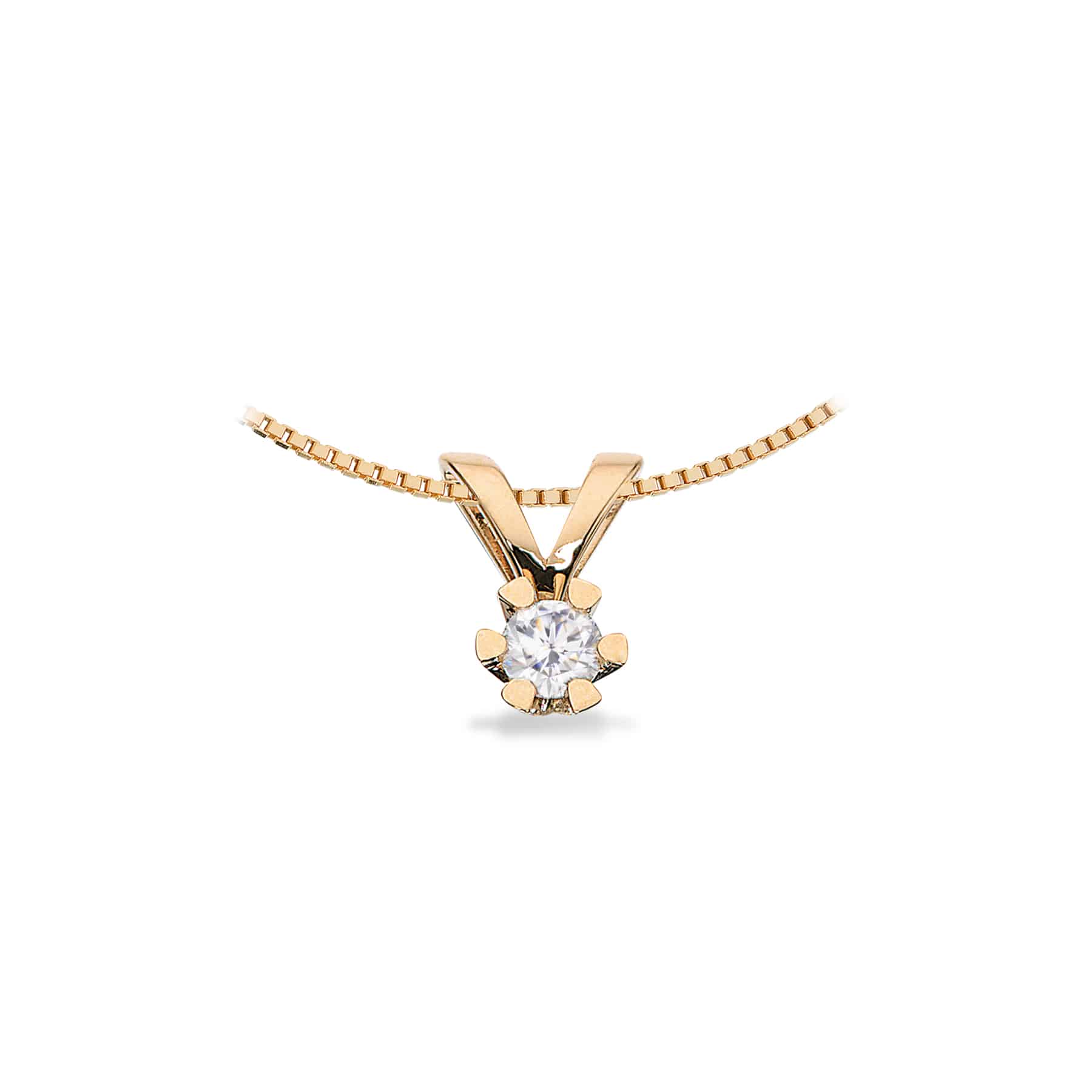 Scrouples Vida diamant vedhæng 0,10 ct 8 kt guld 2813,10