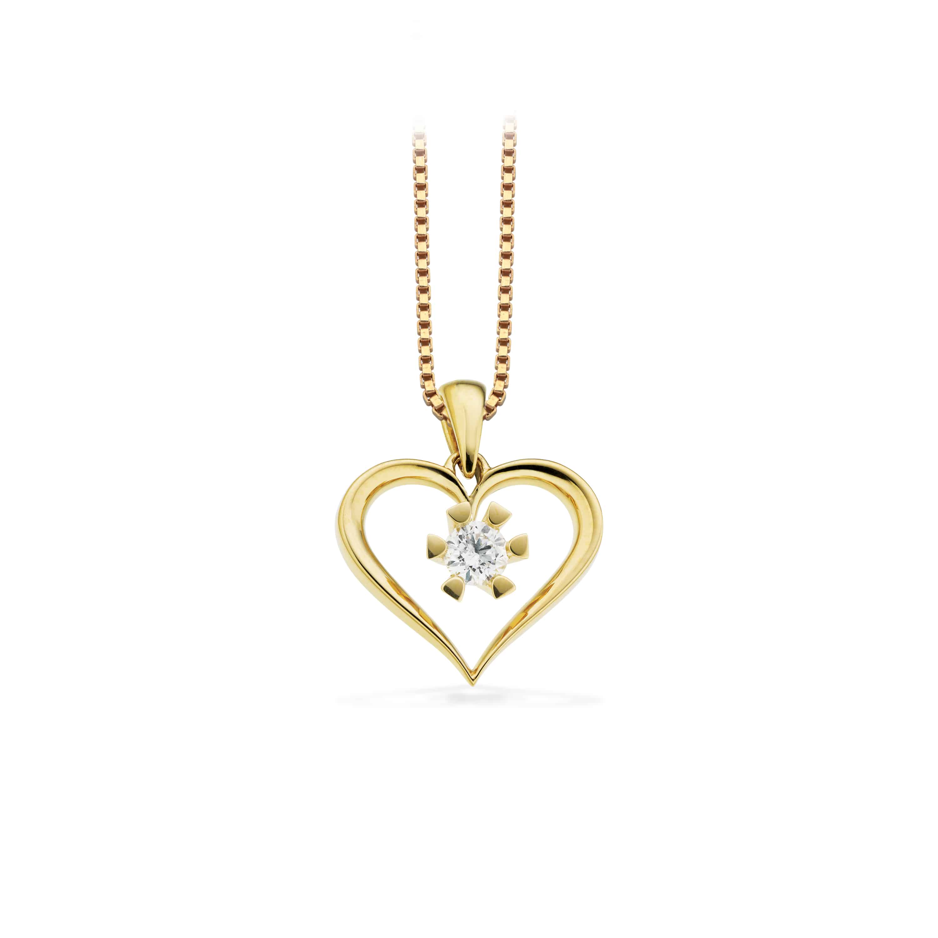 Scrouples Vida Darling Hjerte Vedhæng Med Diamant 2823,15