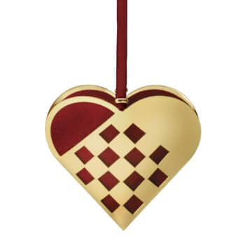 H. C. Andersen Julehjerte 10cm 98862162000