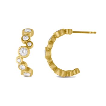 byBiehl Stardust Hoops Forgyldt 4-4605a-GP