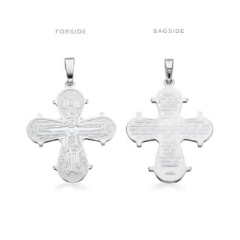 Scrouples Dagmarkors Med Fadervor Sølv 21x19mm 25502