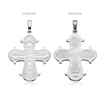 Scrouples Dagmarkors Med Fadervor Sølv 25x22mm 25522