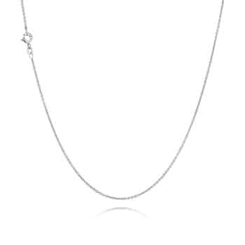 Sølv Rund Ankerkæde SAR040F