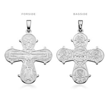 Scrouples Dagmarkors Med Apostle Sølv 25x22mm 20252