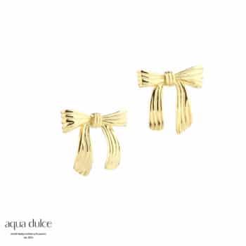 Aqua Dulce Pretty Sløjfe Øreringe 5813