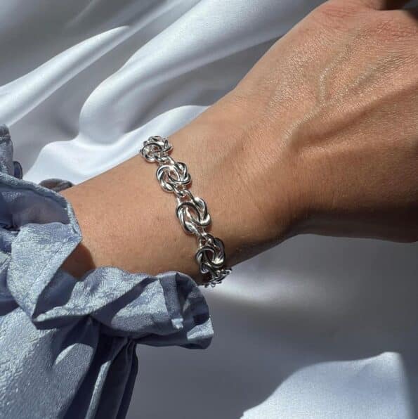Lund Copenhagen Knude Armbånd Sølv 9011324