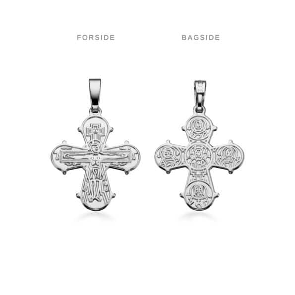 Scrouples Dagmarkors Med Apostle Sølv 17x16mm 20242