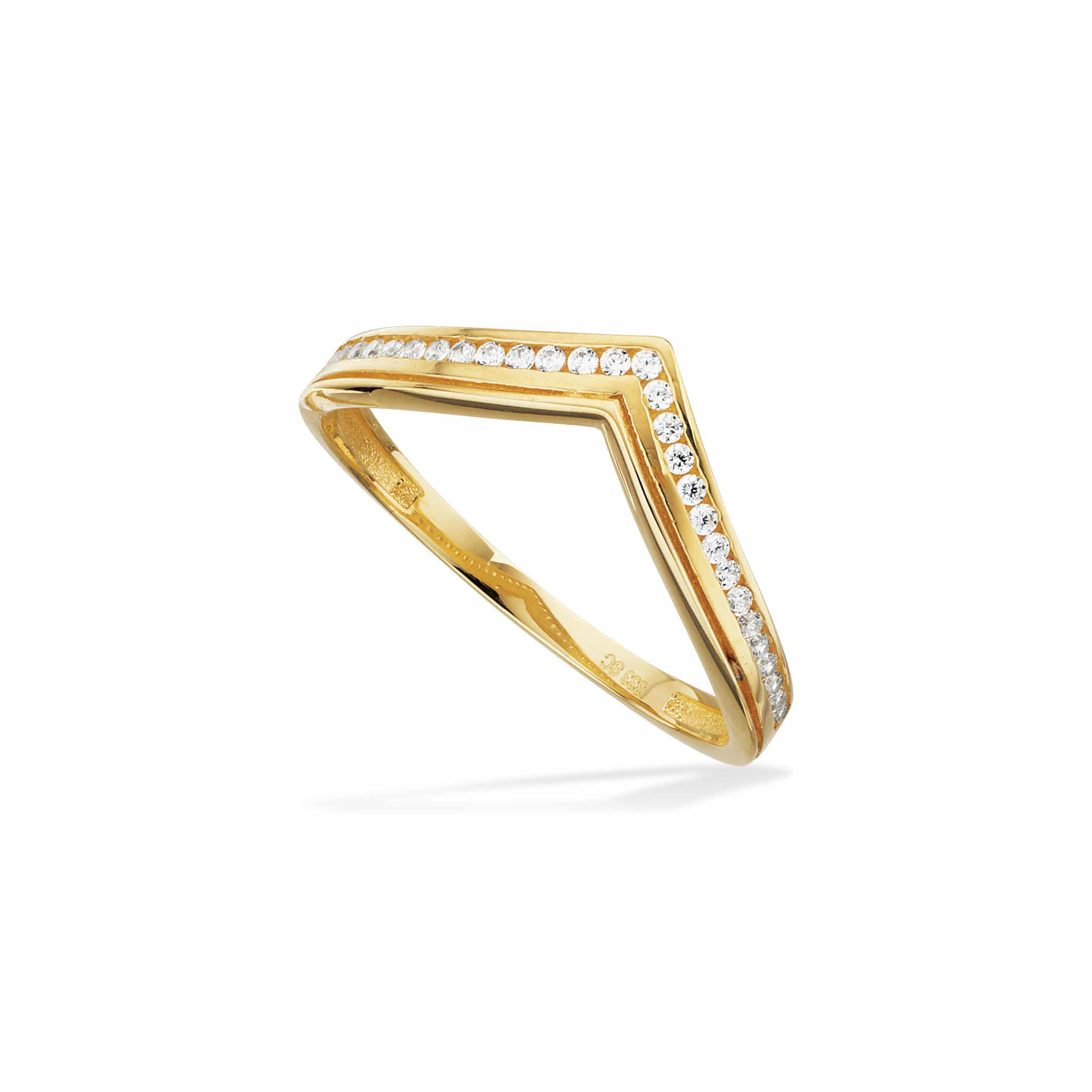 Scrouples Ring 8 Karat Guld 713983