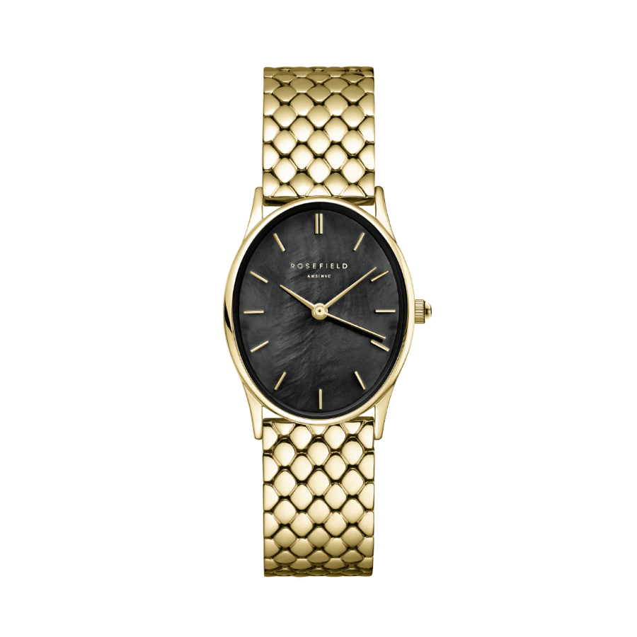 Rosefield The Oval Black Gold OBGSG-OV14