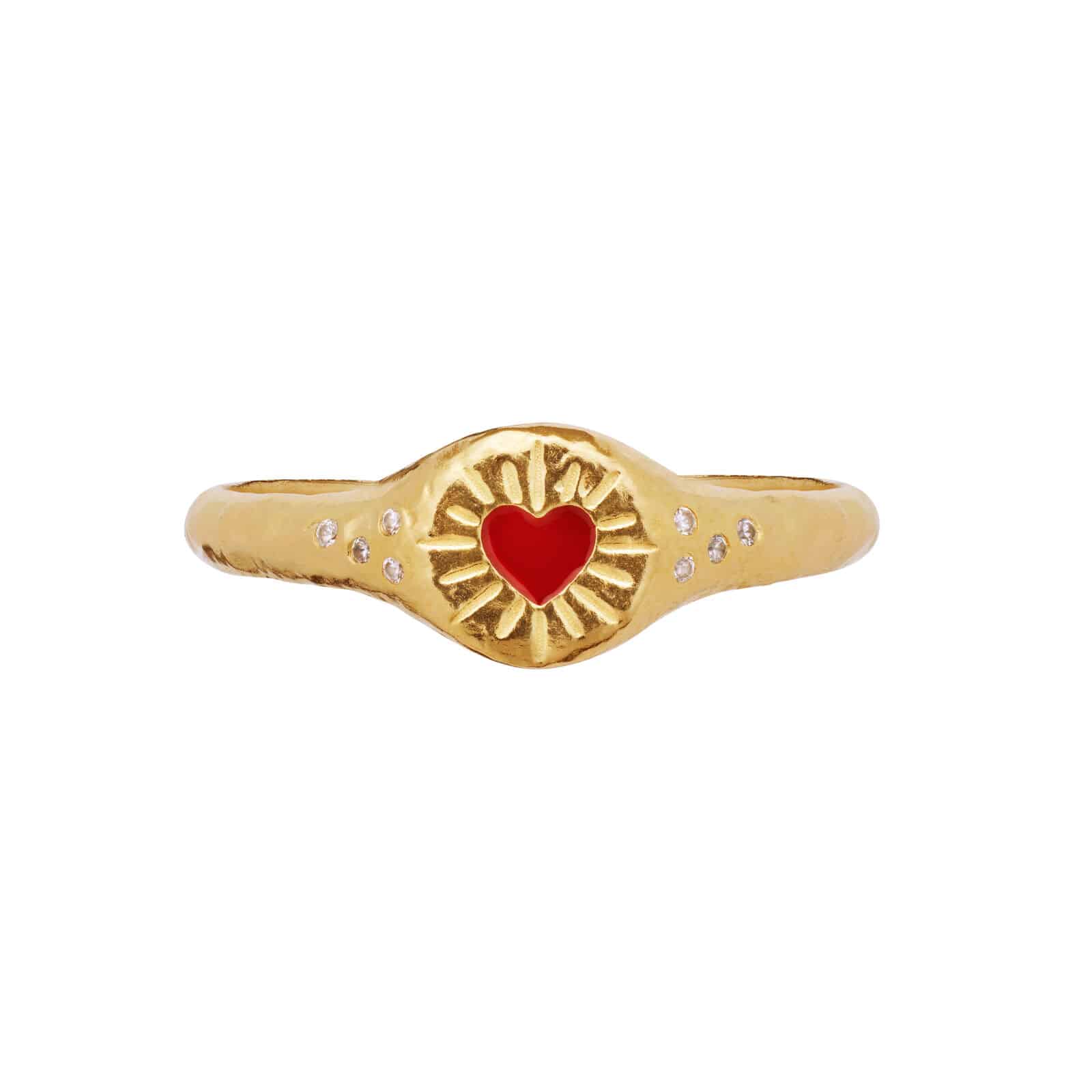 Hayali Ring Forgyldt 4838a