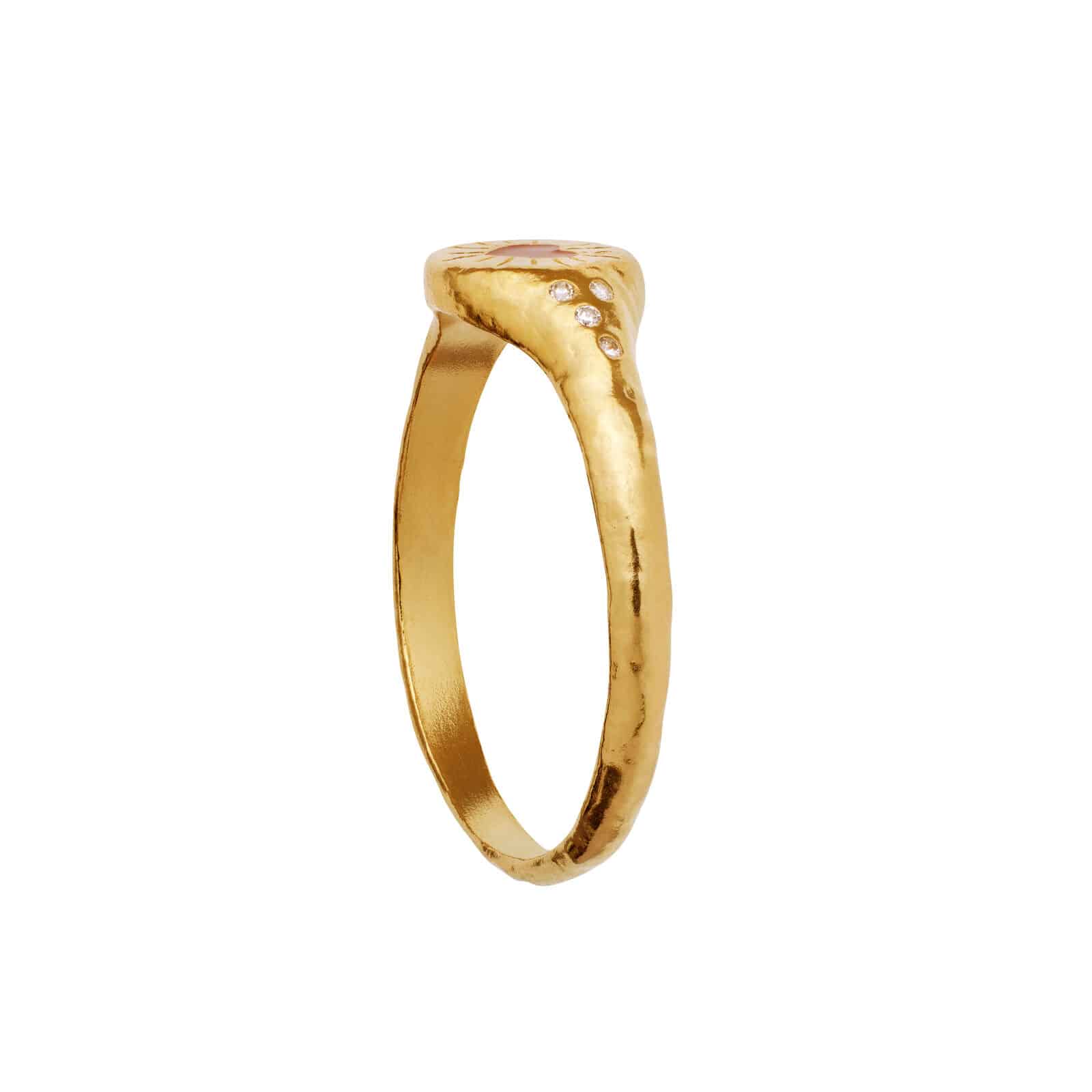 Hayali Ring Forgyldt 4838a