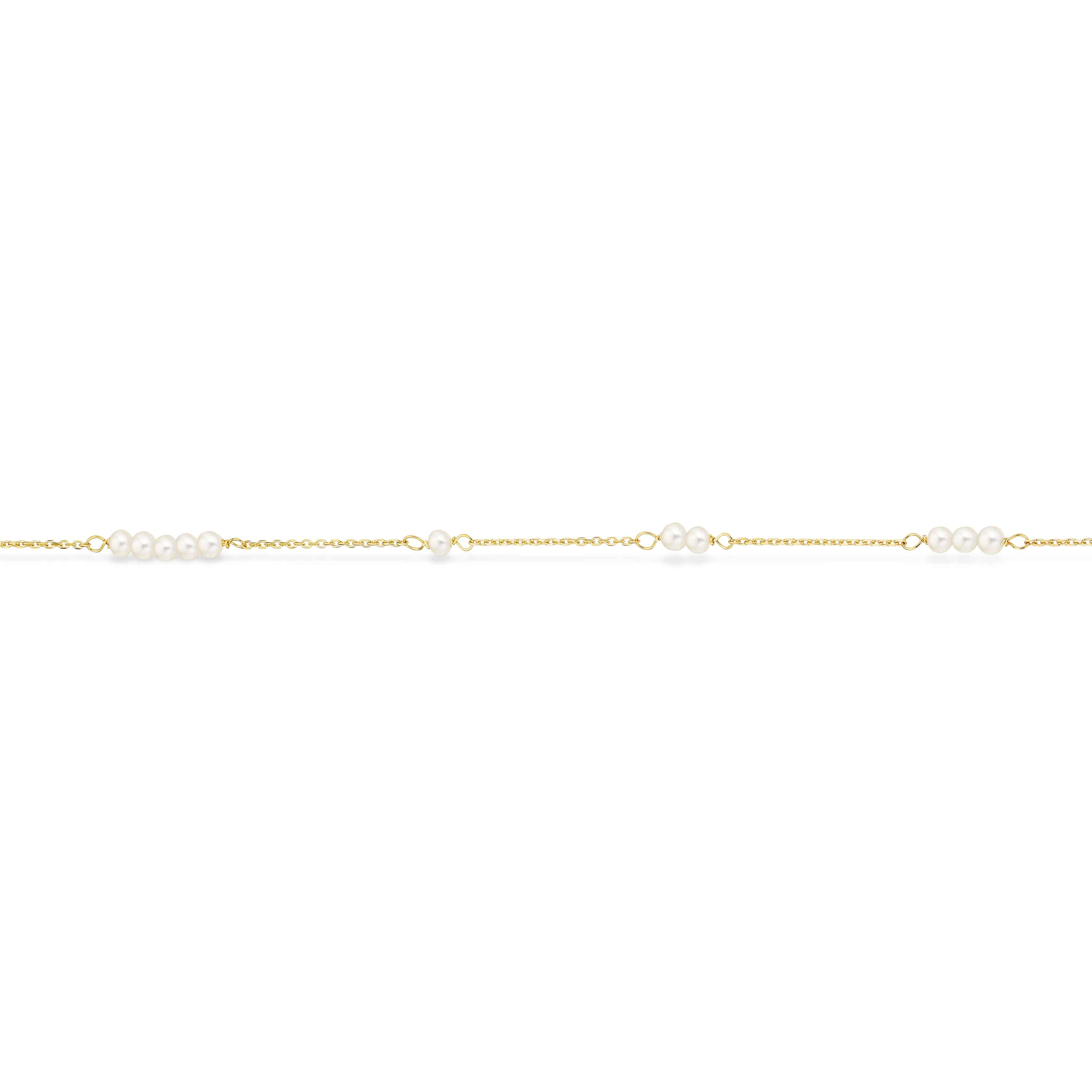 Scrouples Perle Armbånd 8 Karat Guld 34153A,M