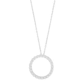 Joanli Nor Obinor Cirkel Halskæde Sølv 20452330900