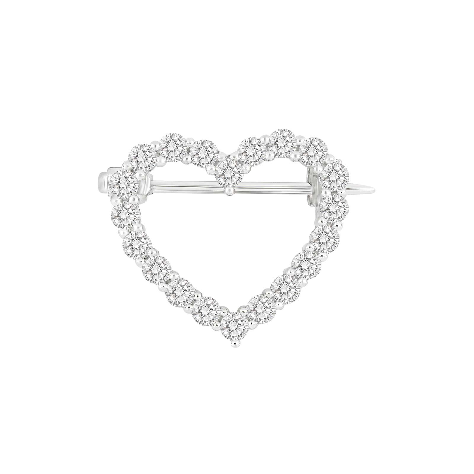 Joanli Nor Obinor Hjerte Broche Sølv 52450000900