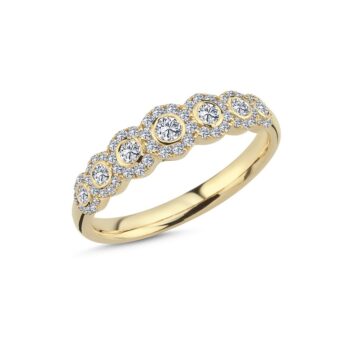 Nuran Duchess Ring 14 Karat - 0,57ct w/si A2450 057RG