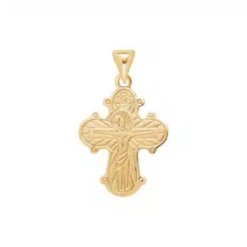 Siersbøl Dagmarkors med Apostle 21 x 28 mm forgyldt sølv 29250275900