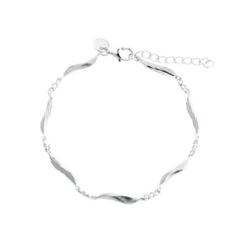 Aqua Dulce Elara Armbånd Sølv 6571 - Et smukt armbånd til både hverdag og fest. Køb Aqua Dulce armbånd online hos Guldsmedlange.dk