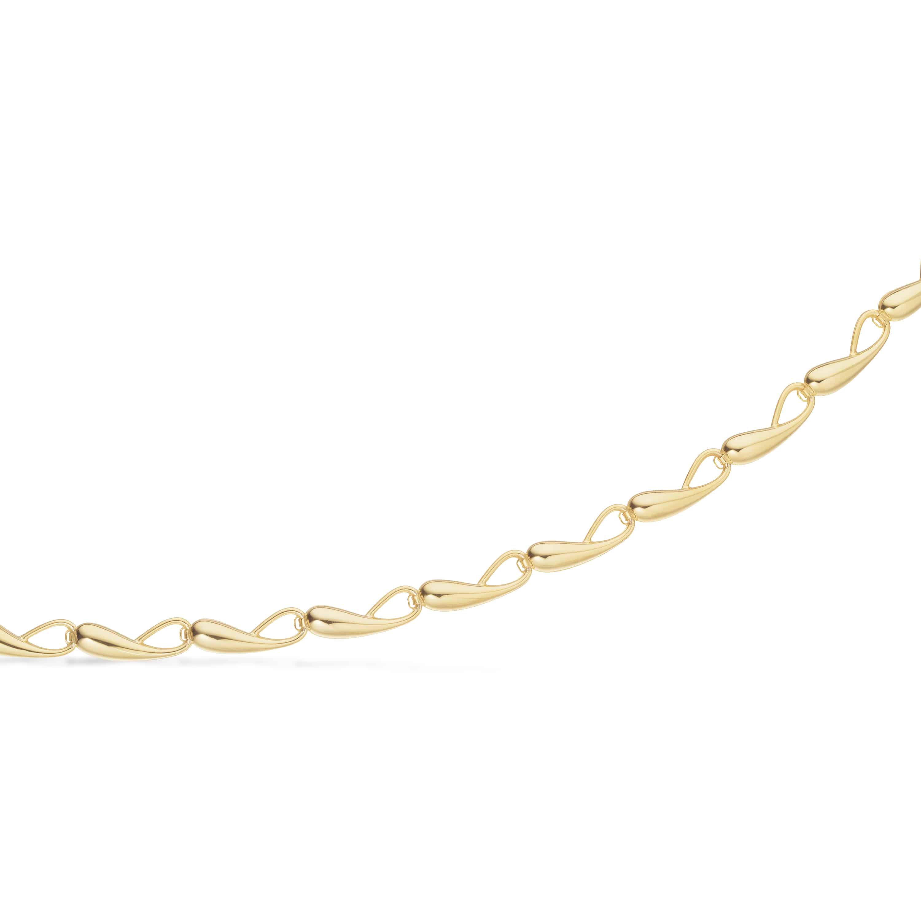 Scrouples armbånd i forgyldt sølv 17+2 cm. Smykke i sterlingsølv med forgyldning og justerbar længde. Et Scrouples armbånd til både gave og hverdag.