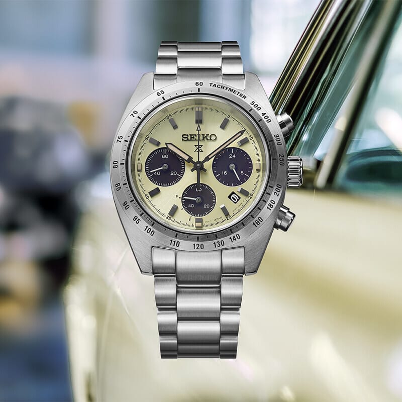 Seiko Prospex Speedtimer “Motoring” Limited Edition - SSC959P1 med solar chronograph, safirglas og 39 mm stål. Et eftertragtet samlerur.