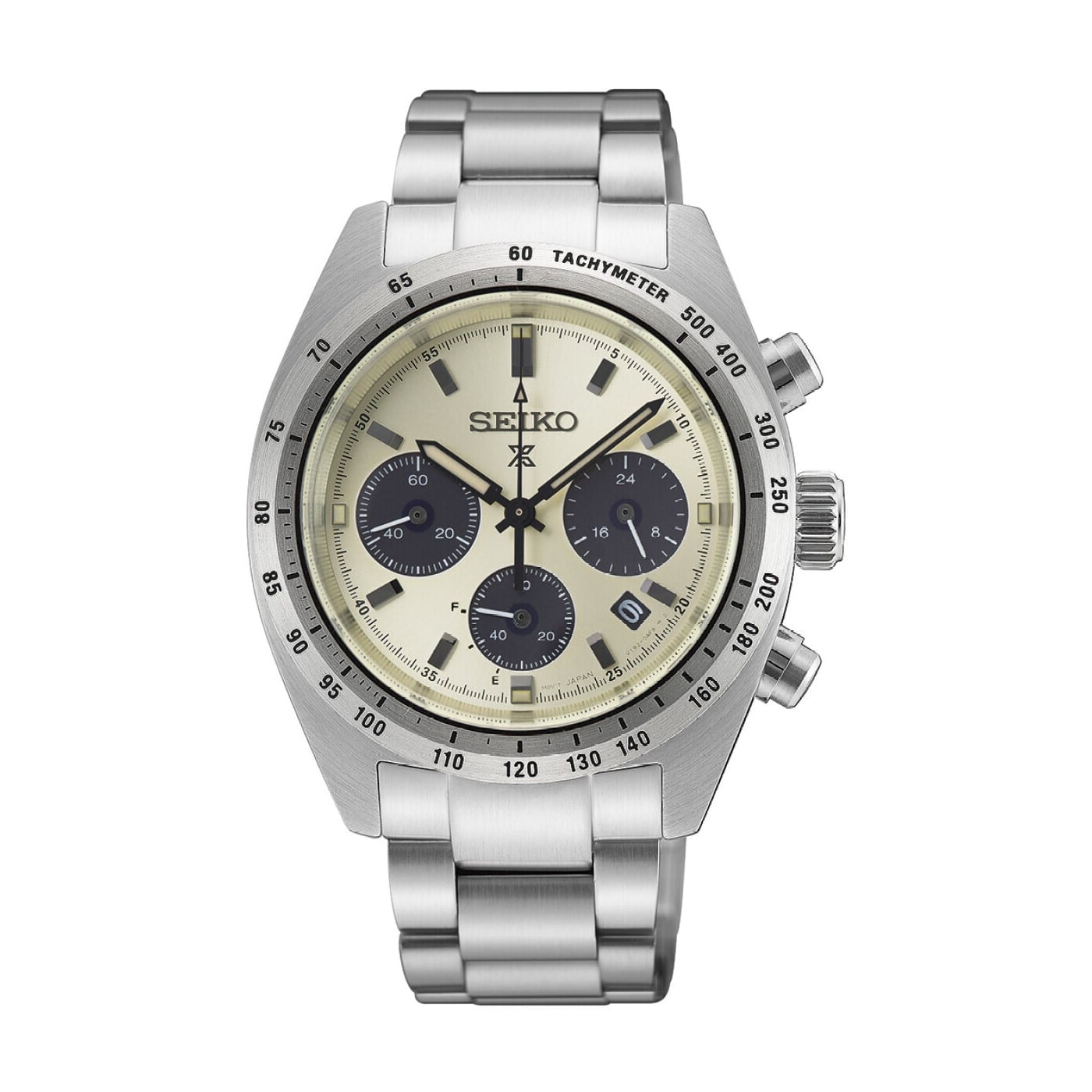 Seiko Prospex Speedtimer “Motoring” Limited Edition - SSC959P1 med solar chronograph, safirglas og 39 mm stål. Et eftertragtet samlerur.