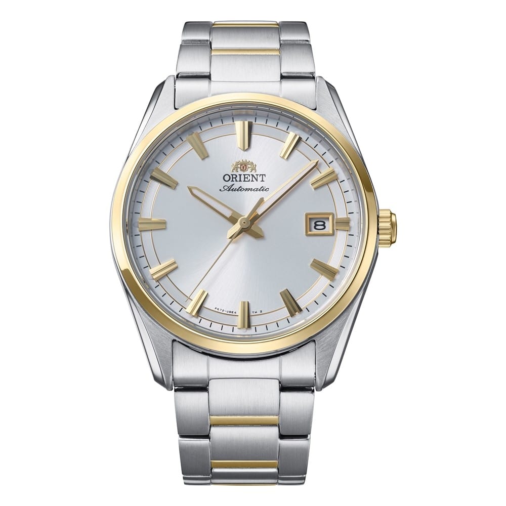 Orient Stretto Date RA-AC0R01S | Automatic herreur i two-tone