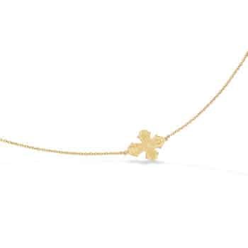 Scrouples Dagmarkors armbånd forgyldt sølv 17+2cm 39752A,M