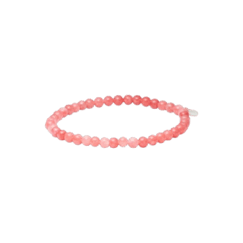 Soï Copenhagen Petite Redstone Quartz armbånd 4 mm