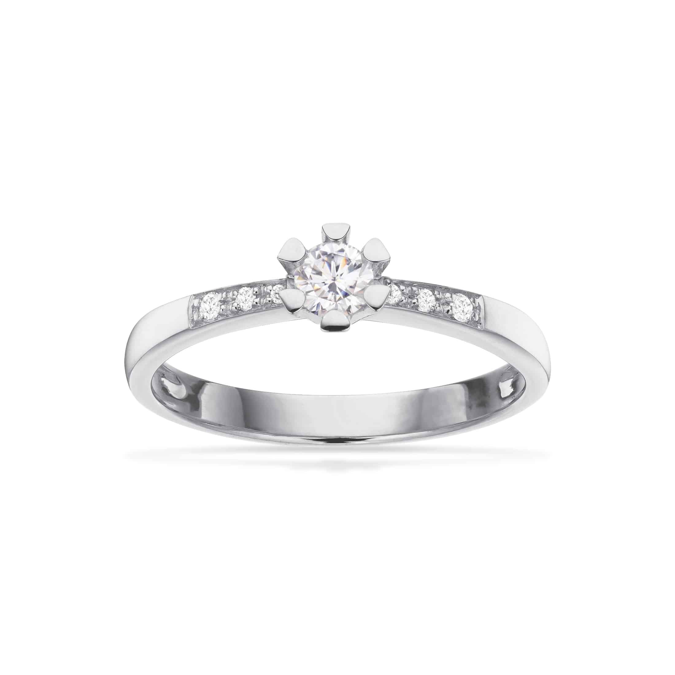 Scrouples Vida Darling diamant ring 0,24 ct 8 kt hvidguld 7824,24
