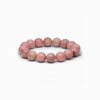 Soï Copenhagen Chunky Rhodonit Krystal Stretch Armbånd 12 mm CR-KA-12MM