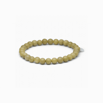 Soï Copenhagen Essential Grøn Alashan Agat Krystal Stretch Armbånd 6 mm EGAA-KA-6MM