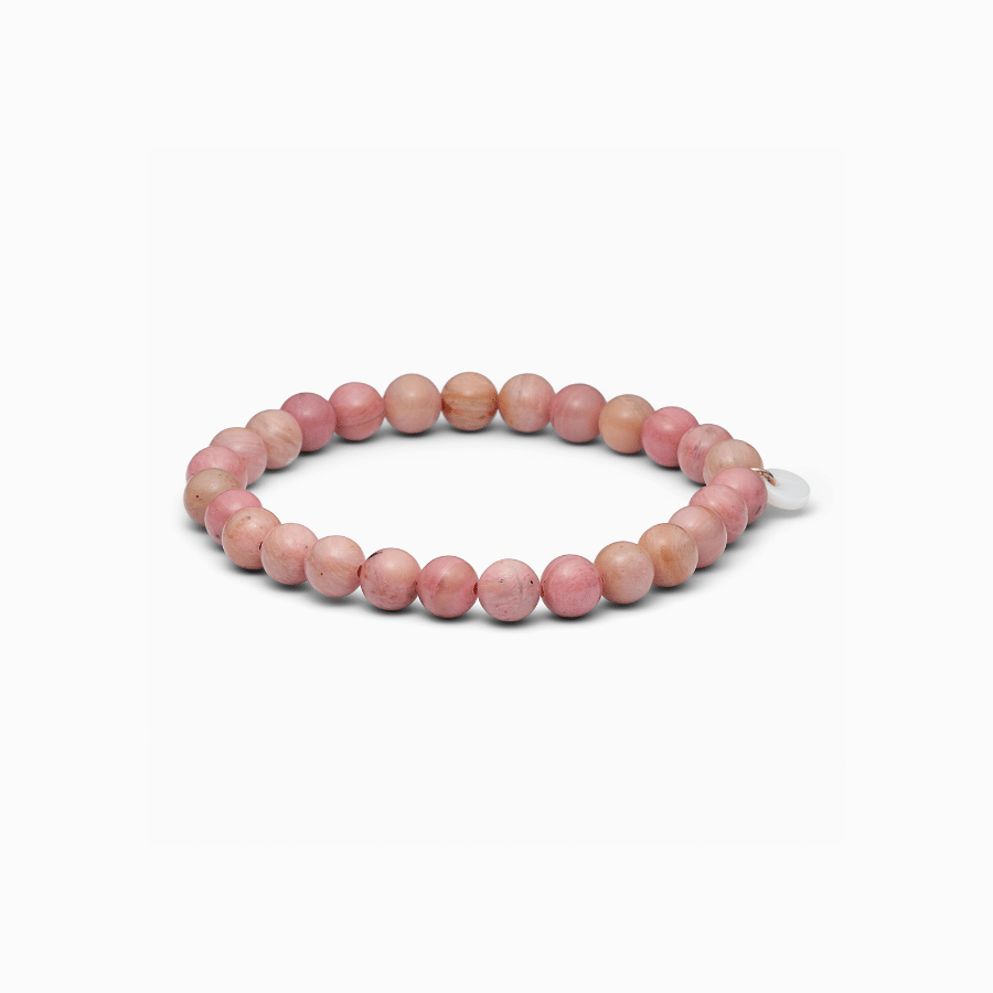 Soï Copenhagen Essential Rhodonit Krystal Stretch Armbånd 6 mm ER-KA-6MM