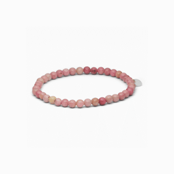 Soï Copenhagen Petite Rhodonit Krystal Stretch Armbånd 4 mm PR-KA-4MM