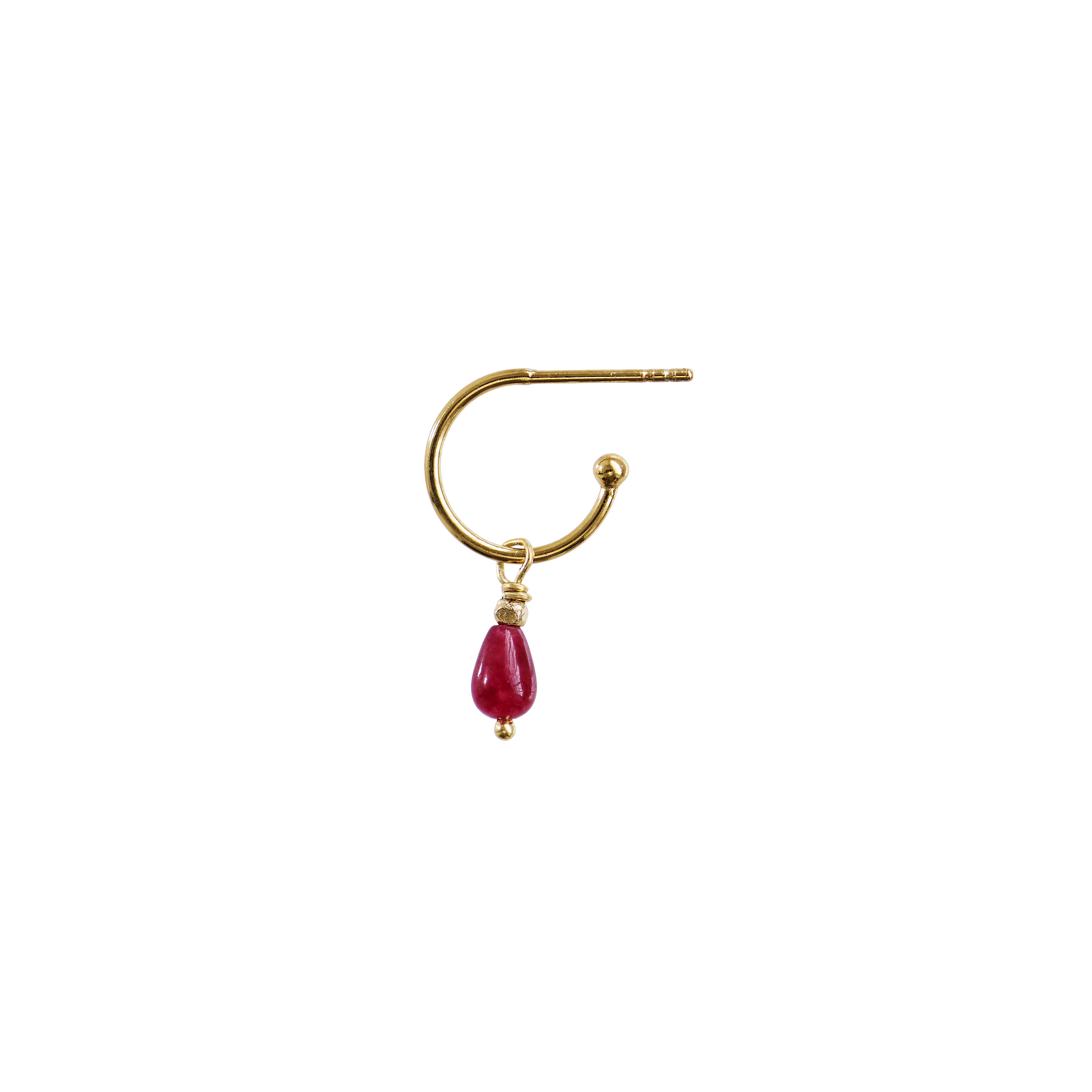 Stine A Love Drop creol forgyldt sølv 1395-02-S