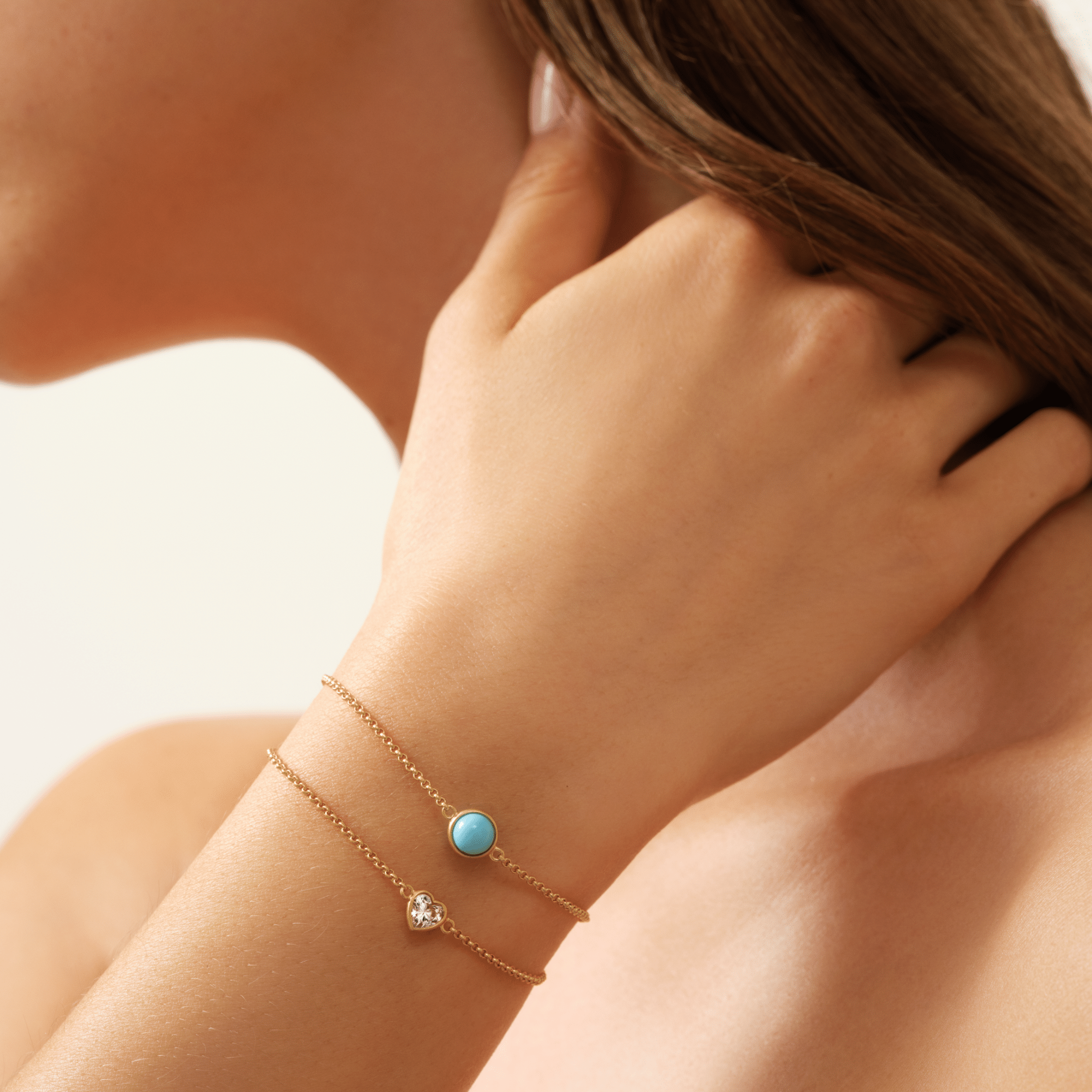 Julie Sandlau Amorina Armbånd Forgyldt Sølv – BR344GDCZ - Billede 3